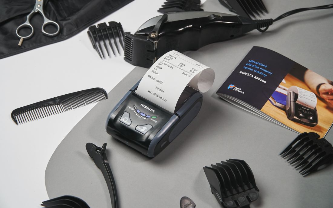 Looking after a label printer: print head, platen and sensor